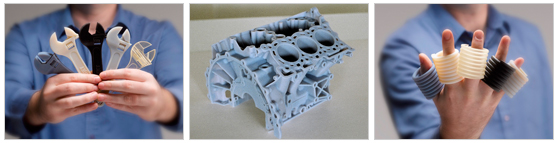 Objet30 Desktop 3D Printer Examples